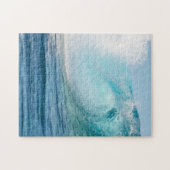 Grote golf van oceaan die verticale puzzel doorbre legpuzzel (Horizontaal)