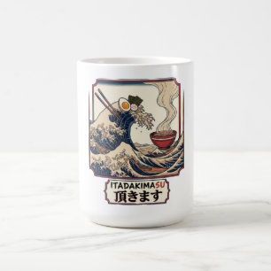 Grote Golf van Ramen Japans Voedsel Kunst Koffiemok