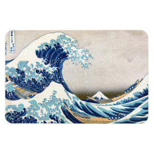 Grote Golf van Vintage Japanse Boete Kanagawa Magneet