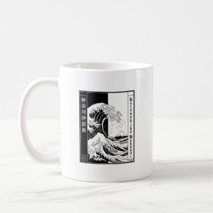 Grote Golf voor Kanagawa Hokusai Ukiyo-e Japan Koffiemok