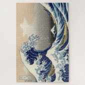 Grote golf voor Kanagawa & Mount Fuji Japan Zee Legpuzzel (Verticaal)