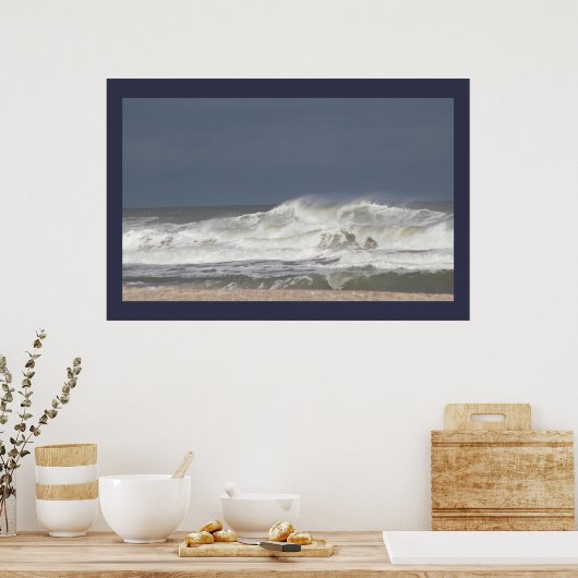 Grote golffoto poster (Keuken)