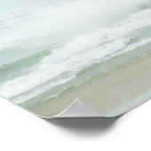 Grote golven op het Poster van het meer van Michig (Hoek)