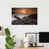 Grote golven poster (Thuiskantoor)