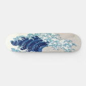 Grote golven van Kanagawa Hokusai Fine Art Skateboard (Horizontaal)