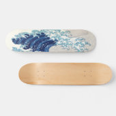 Grote golven van Kanagawa Hokusai Fine Art Skateboard (Horizontaal)