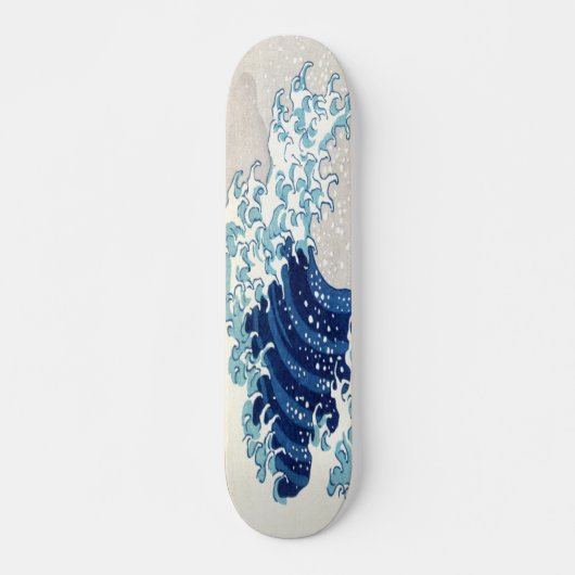 Grote golven van Kanagawa Hokusai Fine Art Skateboard (Voorkant)