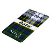 Grote Gordon Tartan Plaid Vaatwasser Magnet Magneet (Linkerzijde)