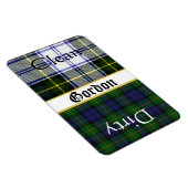 Grote Gordon Tartan Plaid Vaatwasser Magnet Magneet (Rechterzijde)