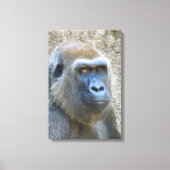 Grote Gorilla Wrapped Canvas! Canvas Afdruk (Voorkant)