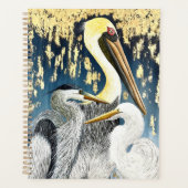 Grote gouden spiraal planner (Voorkant)