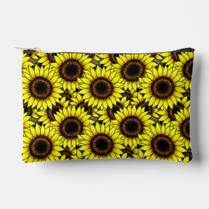 Grote gouden zonnebloemen etui