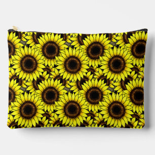 Grote gouden zonnebloemen etui