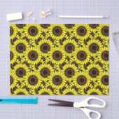 Grote gouden zonnebloemen tissuepapier (Craft)