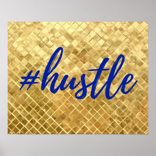 Grote goudolie-effecten Hustle Poster (Voorkant)