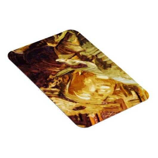 Grote goudvoorraad Kyoto Japan Abstract Magneet (Rechterzijde)