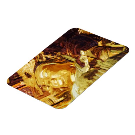 Grote goudvoorraad Kyoto Japan Abstract Magneet (Linkerzijde)