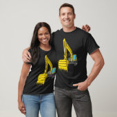 Grote graafmachine t-shirt (Unisex)