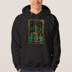 Grote Graf van Pakal - Palenque Astronaut in kleur Hoodie