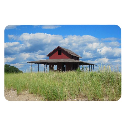 Grote graseiland magneet (Horizontaal)