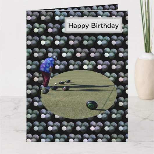 Grote grassen, Birthday Kaart, Kaart (Voorkant)