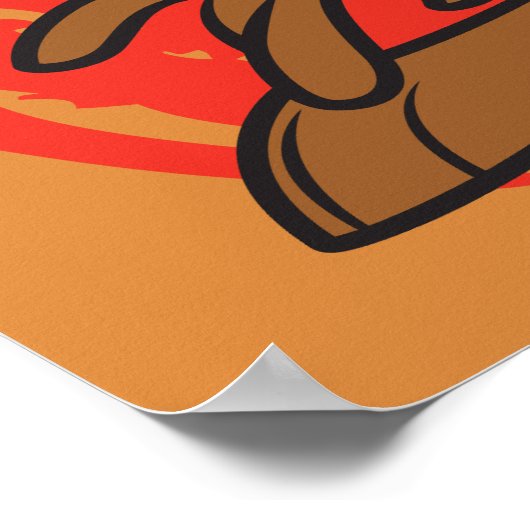 Grote Grens TAZ™ Poster (Hoek)