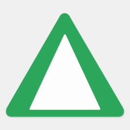 Grote grenzen - Groen alarm Sticker