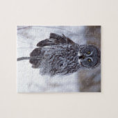 Grote grijze boomkorren bij Pine City MN, Legpuzzel (Horizontaal)