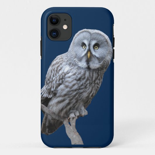 Grote grijze boomkorren Case-Mate iPhone case (Achterkant)