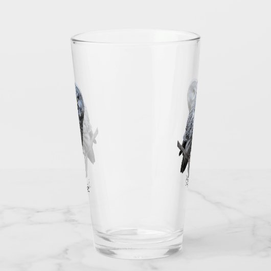 Grote grijze boomkorren glas (Links)