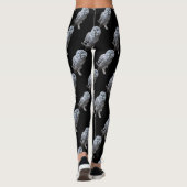 Grote grijze boomkorren leggings (Achterkant)