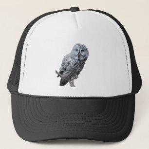 Grote grijze boomkorren trucker pet
