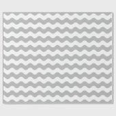 Grote grijze en witte golven die papier verpakken (Vlak)