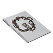 Grote grijze uil notitieboek (Rechterzijde)
