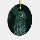 Grote Grijze Uil Ornament (Rechts)