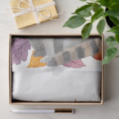 Grote grillige Waterverf Herfst Wildflowers Tissuepapier (Geschenk)