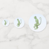 Grote Groene Kobold Confetti (Voorkanten)