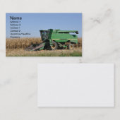 grote groene landbouwmachines visitekaartje (Voorkant / Achterkant)