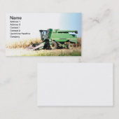 grote groene landbouwmachines visitekaartje (Voorkant / Achterkant)