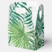 Grote groene mannetjes en tropische Planten in Mon Bedankdoosjes (Geopend)