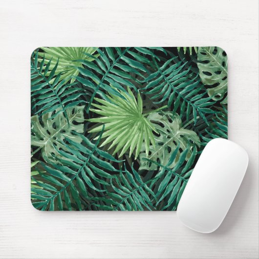 Grote groene mannetjes en tropische Planten in Mon Muismat (Met muis)