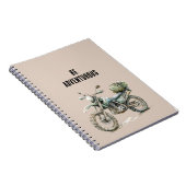 Grote groene motoravontuur notitieboek (Rechterzijde)
