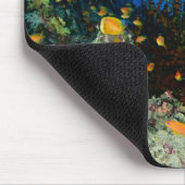 Grote groep Zee Goldie zwemt Muismat (Hoek)