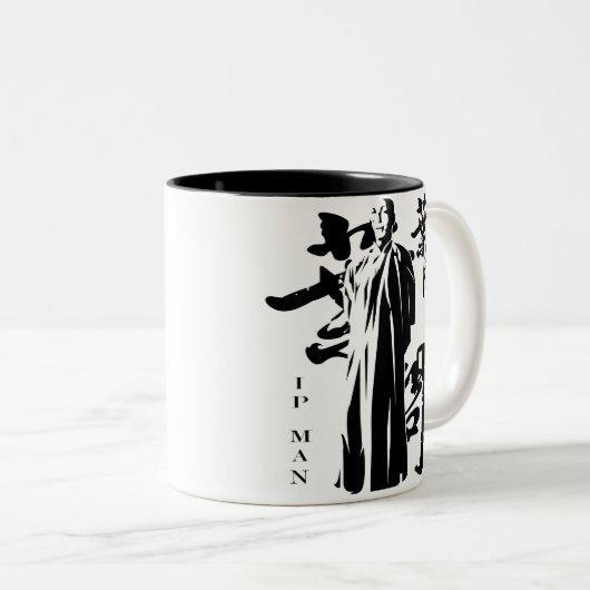 Grote grootmeester - IP Man Wing-Chun Mok (Voorkant rechts)