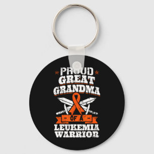 Grote grootmoeder van een leukemieaanhanger sleutelhanger