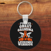 Grote grootmoeder van een leukemieaanhanger sleutelhanger (Voorkant)
