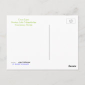 Grote grot briefkaart (Achterkant)