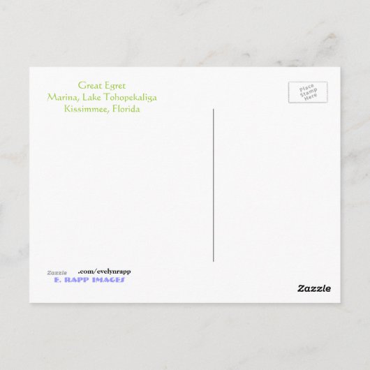 Grote grot briefkaart (Achterkant)