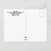 Grote grot briefkaart (Achterkant)