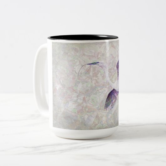 Grote grot in Mok met tweetone koffie (Voorkant links)